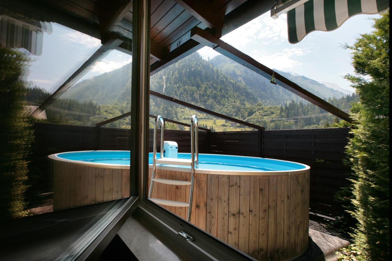 Chalet Sabrina Mit Aussenpool Im Sommer Kaprun Exterior photo