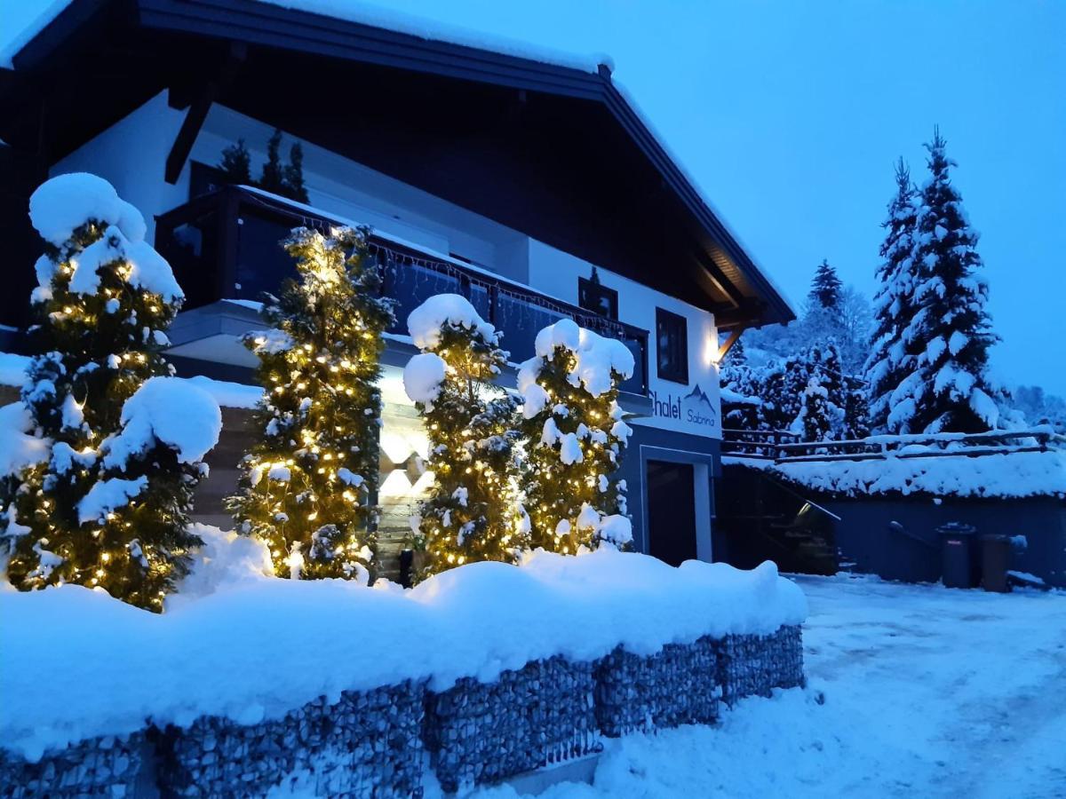 Chalet Sabrina Mit Aussenpool Im Sommer Kaprun Exterior photo